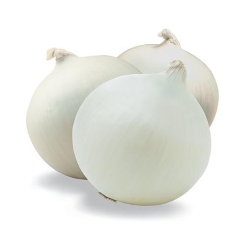 Coarse white onions