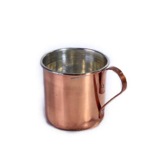 Copper glass with handle