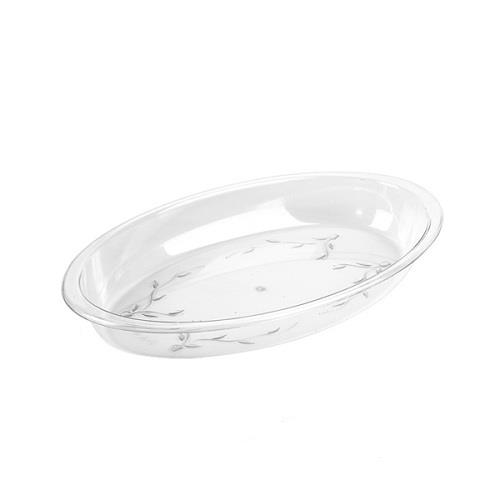 Transparent oval pyrex container code 546
