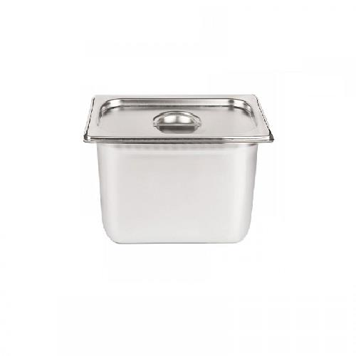 Stainless steel chafing dish with lid 1/6, depth 15