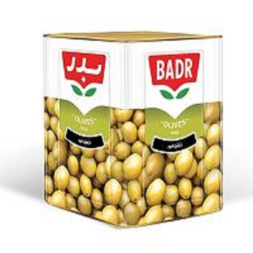 Badr olives green with kernels 10kg