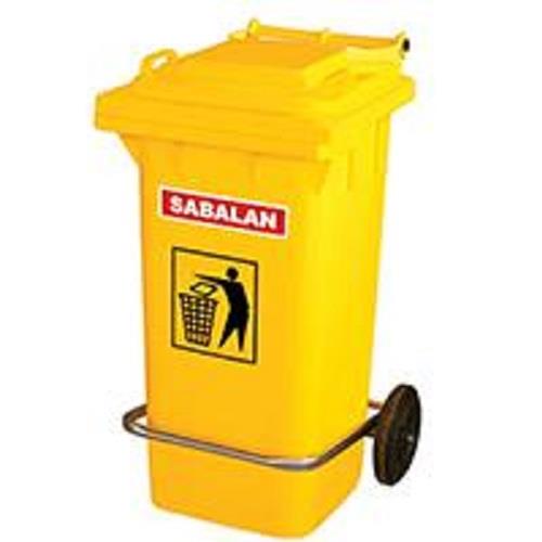 Trash with wheeled and pedal 100liters , code 203/1