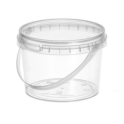 Tebplastic transparent bucket 610