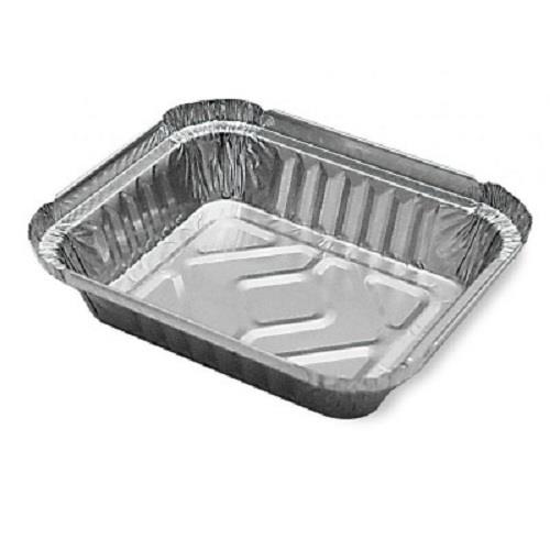 ITPacking short aluminum container for stew with lid 727