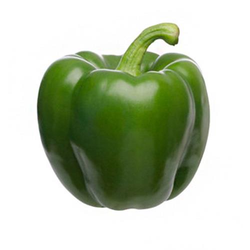 Coarse green bell pepper