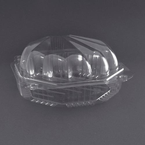 Transparent plastic shell container (Khozestan Industry plastic made)