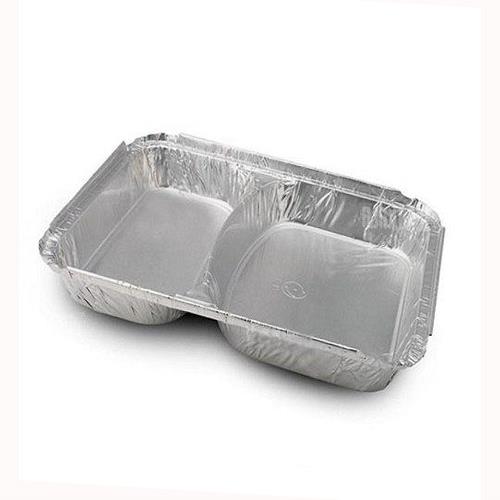 Kimia short two-parts aluminum container with lid 200