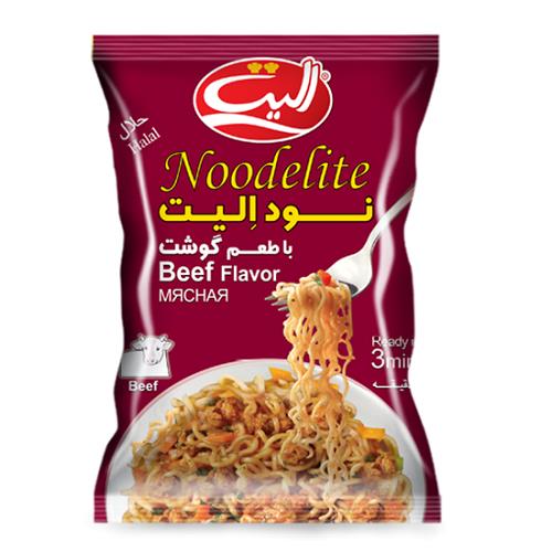Elite meat-flavored noodles 75 gr