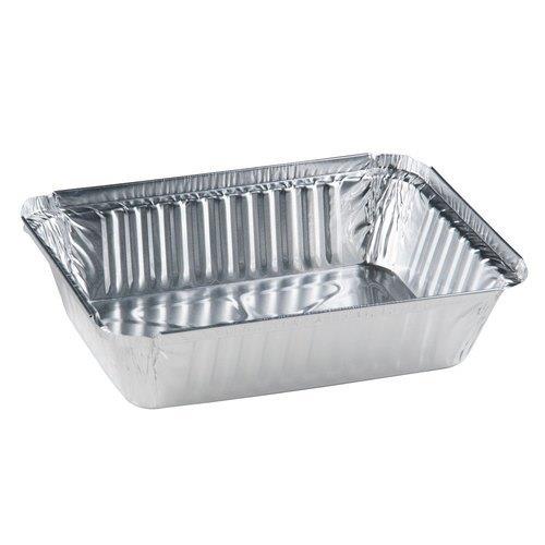Pion half-serving aluminum container with lid 711