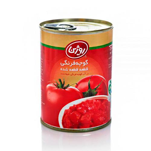 Rojin Chopped tomatoes 380g