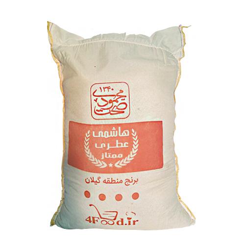 Half-grain Hashemi aromatic rice with logo Sehat