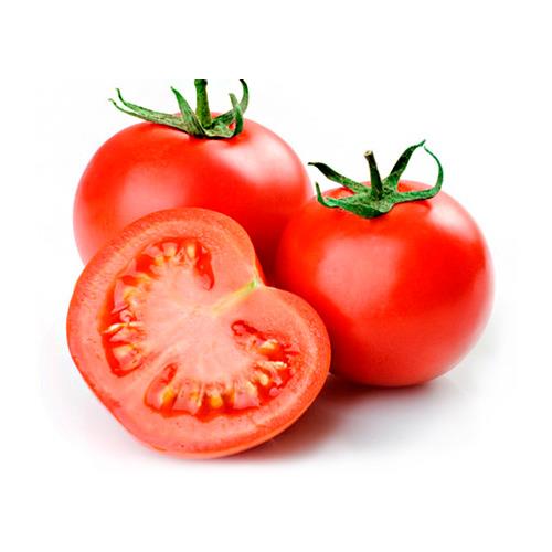 Finely grilled tomatoes