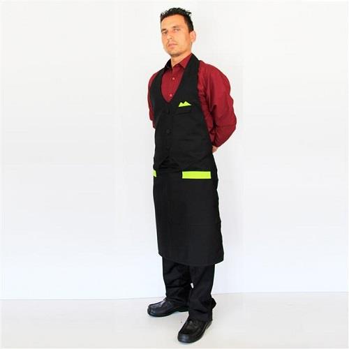 Restaurant apron with vest