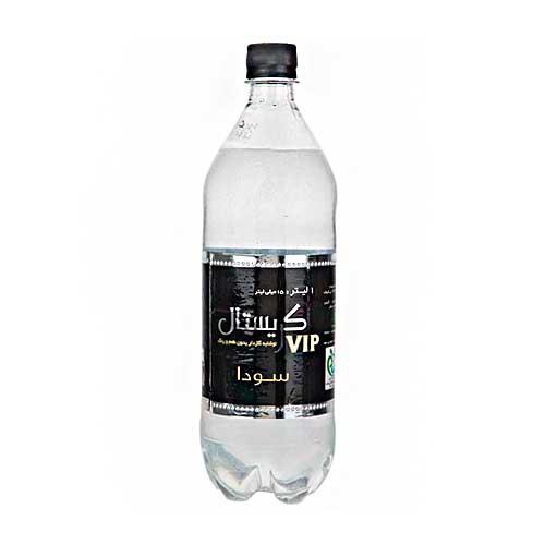 Crystal soda carbonated water 1liter