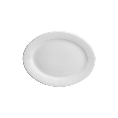 Zarin white oval dish for hotel 26