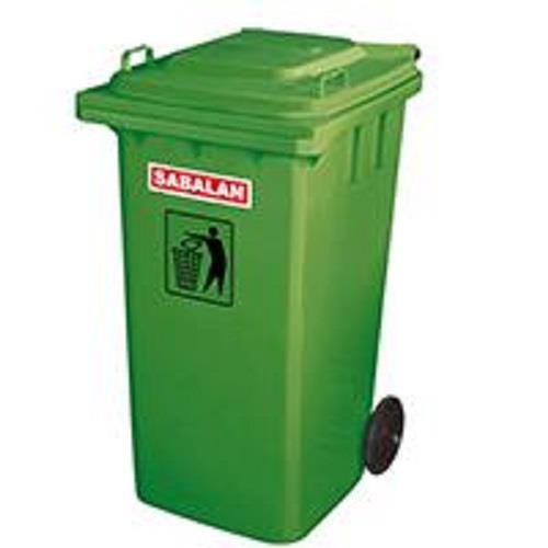 Simple trash with wheeled 240liters , code 201